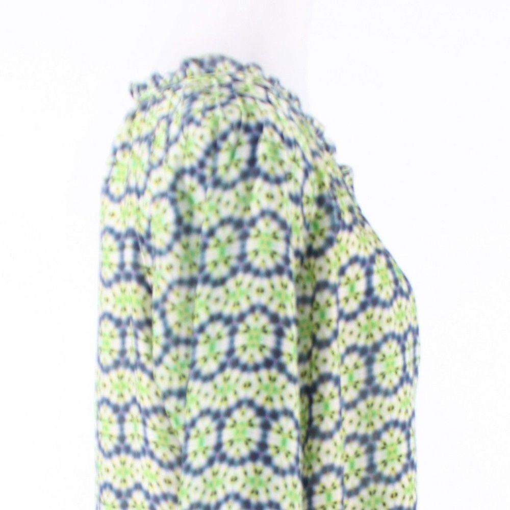 Clements Ribeiro blue blouse 10 - Picture 6 of 8